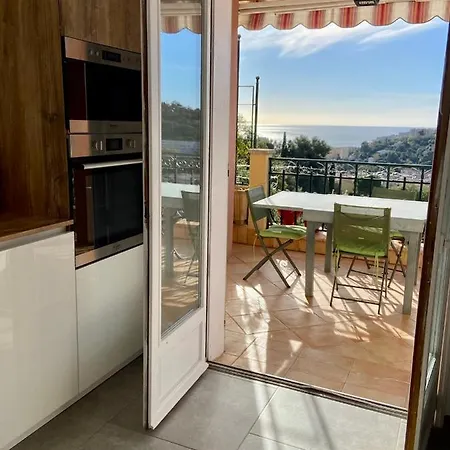 Panoramique Vue Et Jardin-6 Personnes-menton Вілла Мантон