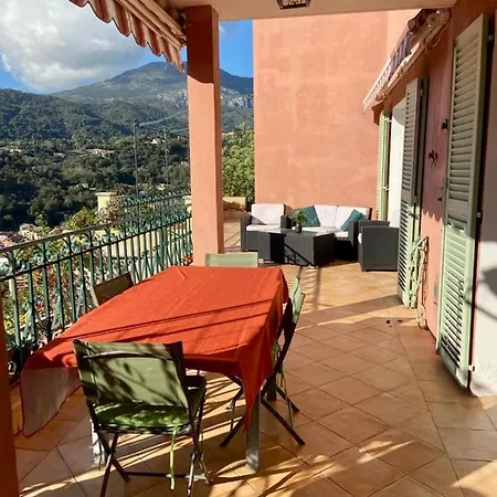 Panoramique Vue Et Jardin-6 Personnes-menton Вілла