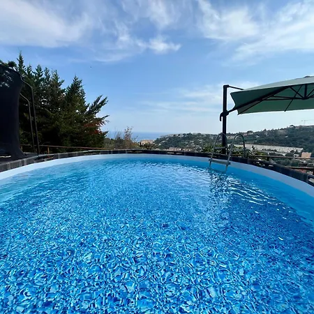 Panoramique Vue Et Jardin-6 Personnes-menton *