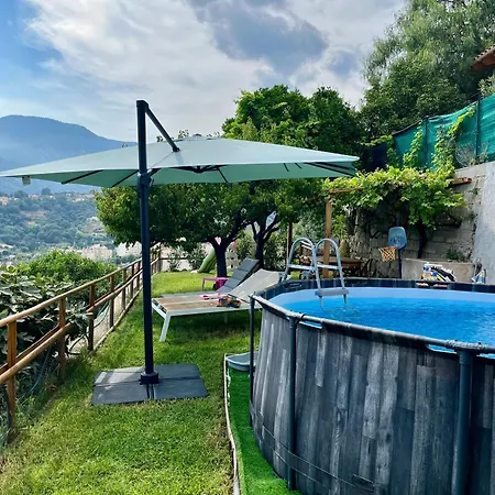 Panoramique Vue Et Jardin-6 Personnes-menton Вілла Мантон